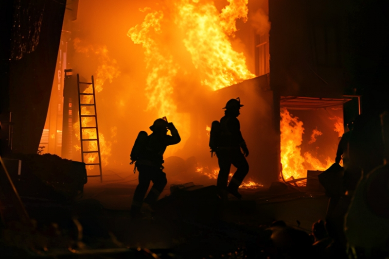 Пожар произошел в торговом центре Гомеля
Пожар произошел в торговом центре Гомеля